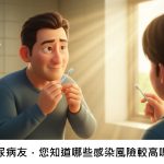 糖尿病友，您知道哪些感染風險較高嗎？