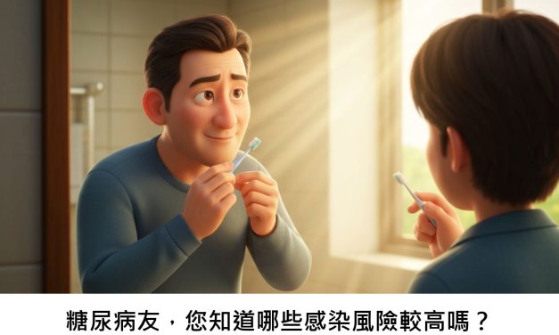 糖尿病友，您知道哪些感染風險較高嗎？