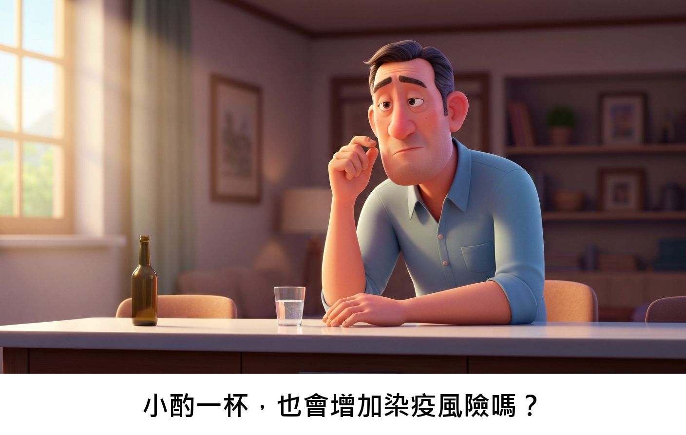 小酌一杯，也會增加染疫風險嗎？