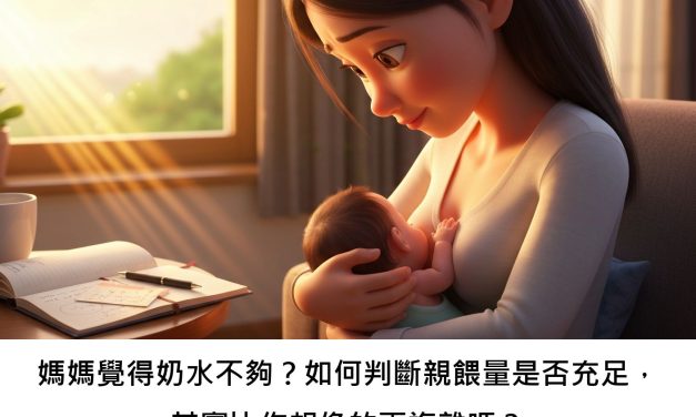媽媽覺得奶水不夠？如何判斷親餵量是否充足，其實比你想像的更複雜嗎？