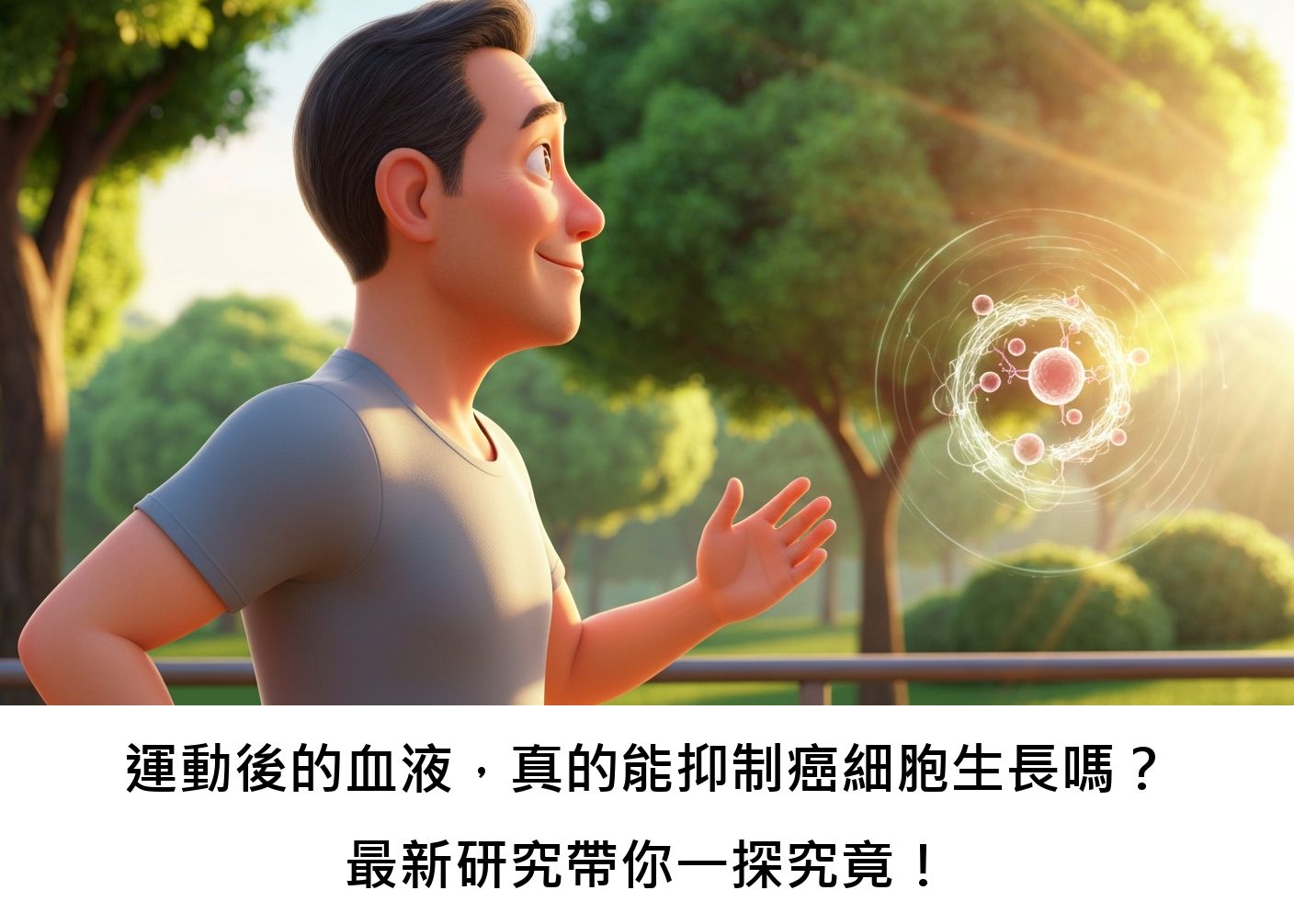 運動後的血液，真的能抑制癌細胞生長嗎？最新研究帶你一探究竟！