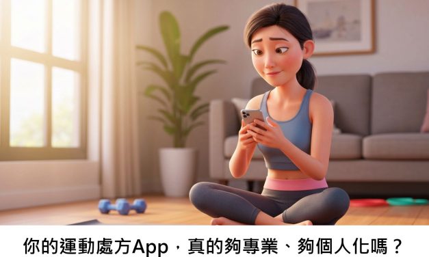 你的運動處方App，真的夠專業、夠個人化嗎？