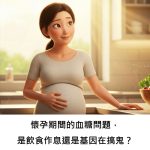 懷孕期間的血糖問題，是飲食作息還是基因在搞鬼？