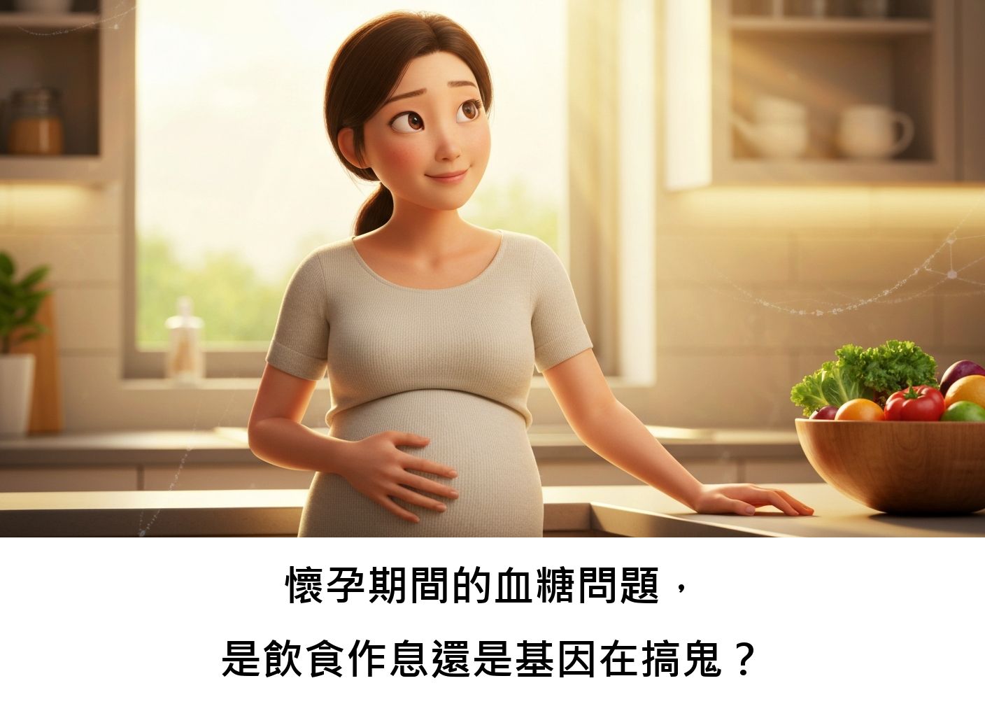 懷孕期間的血糖問題，是飲食作息還是基因在搞鬼？