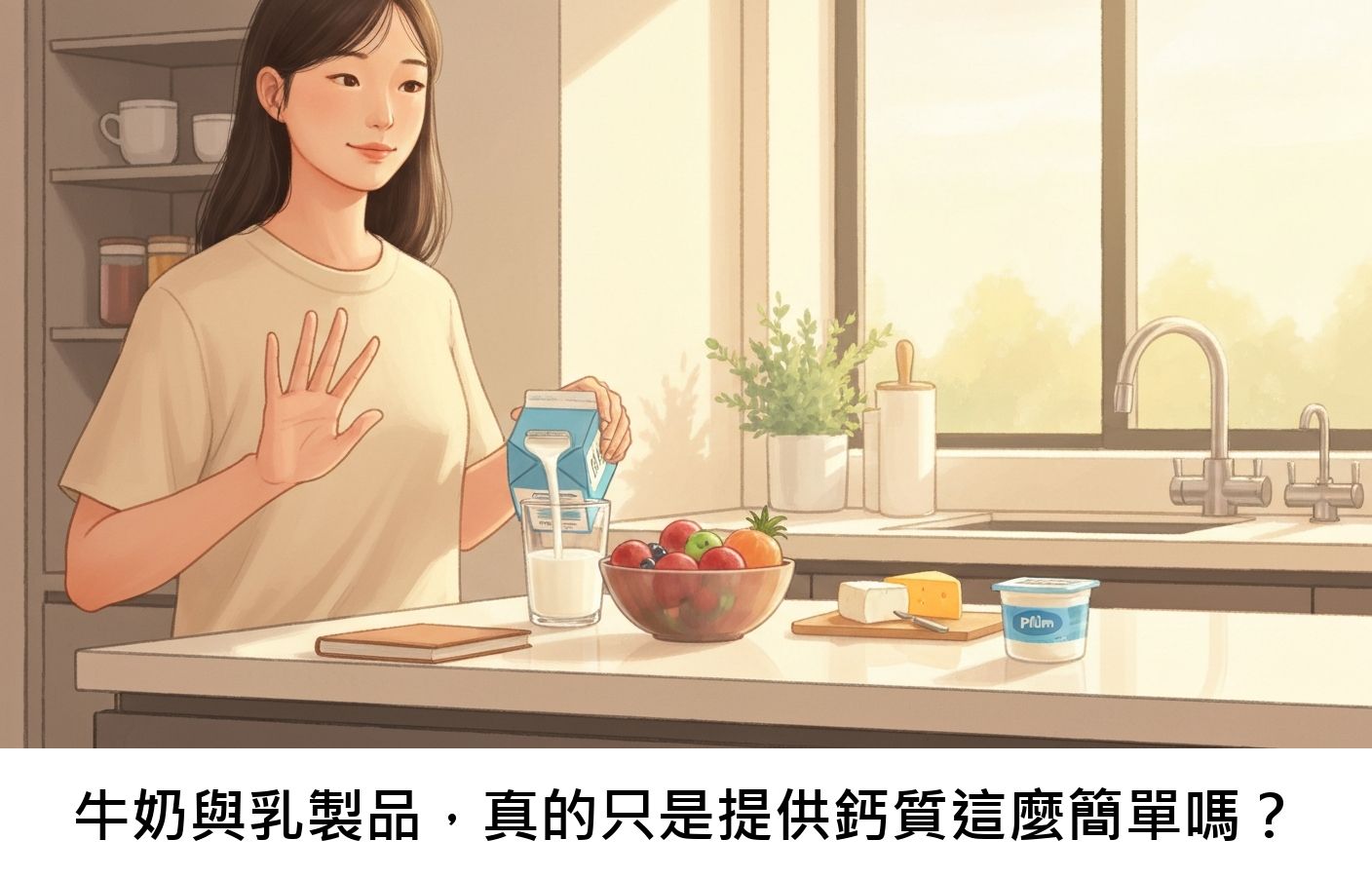 牛奶與乳製品，真的只是提供鈣質這麼簡單嗎？