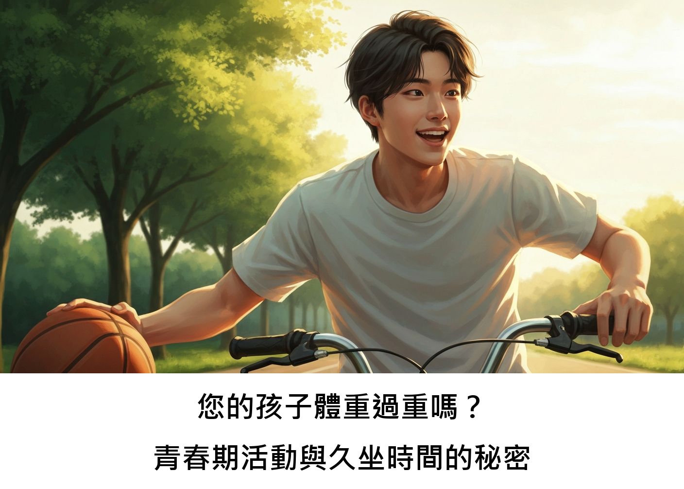 您的孩子體重過重嗎？青春期活動與久坐時間的秘密