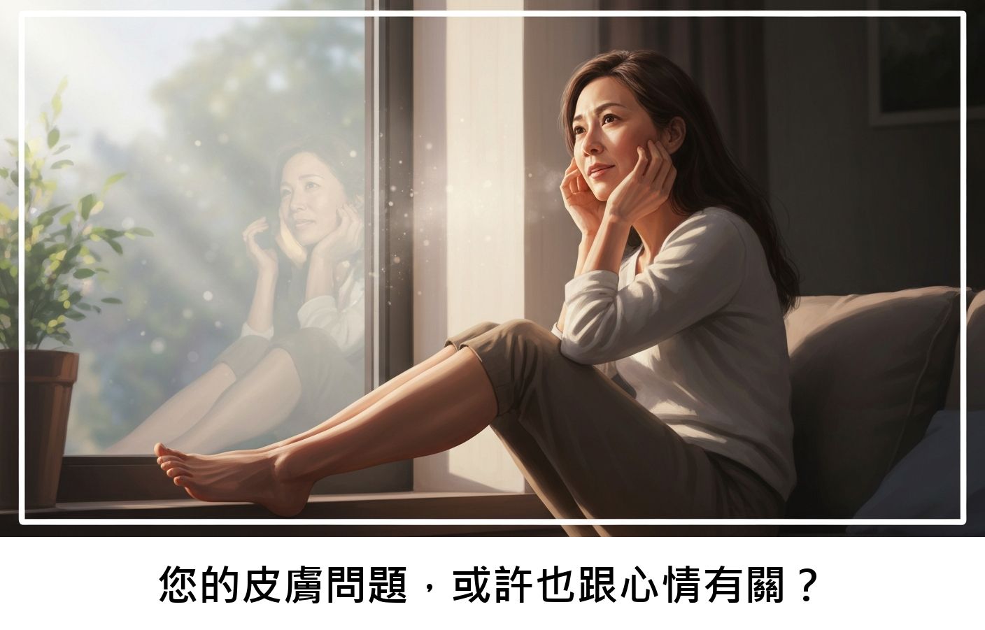 您的皮膚問題，或許也跟心情有關？