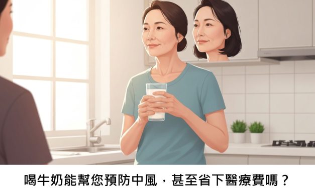 喝牛奶能幫您預防中風，甚至省下醫療費嗎？