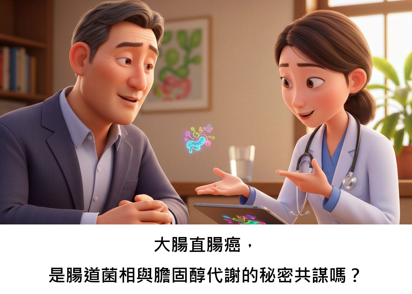 大腸直腸癌，是腸道菌相與膽固醇代謝的秘密共謀嗎？