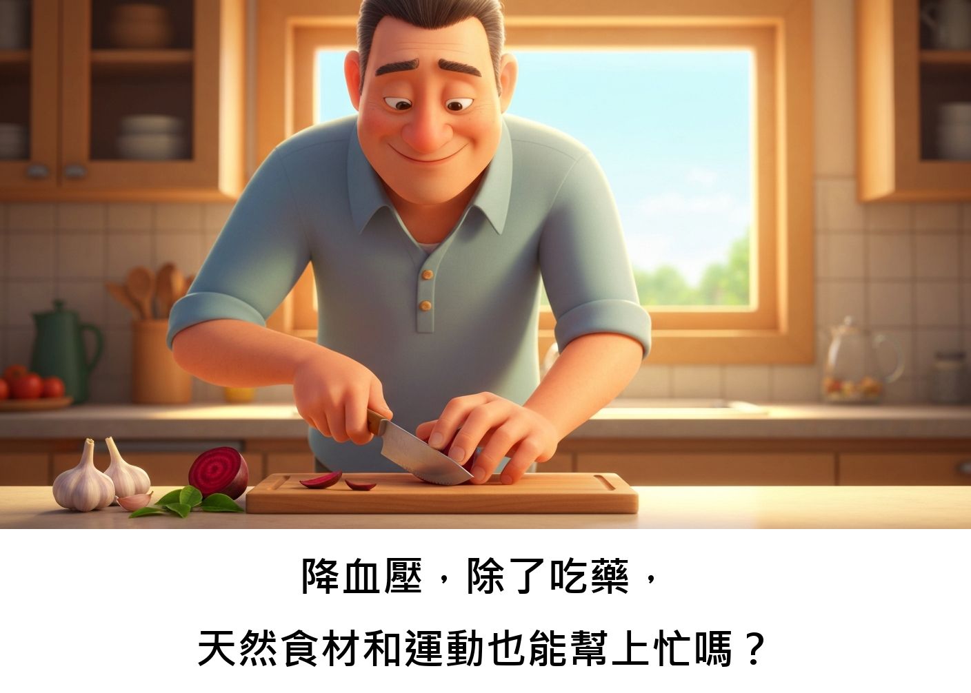 降血壓,除了吃藥,天然食材和運動也能幫上忙嗎?