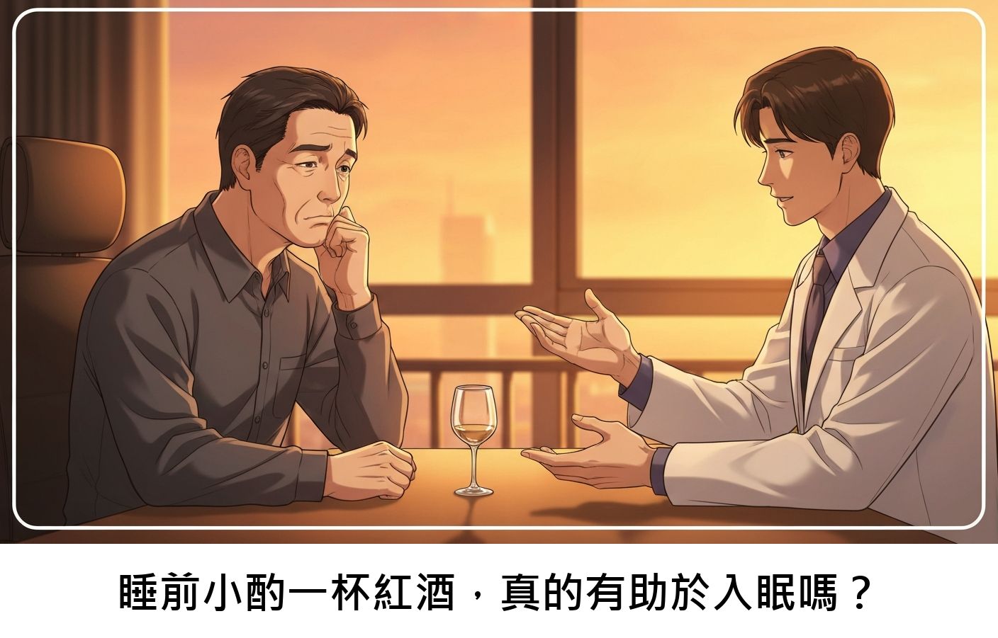 睡前小酌一杯紅酒，真的有助於入眠嗎？