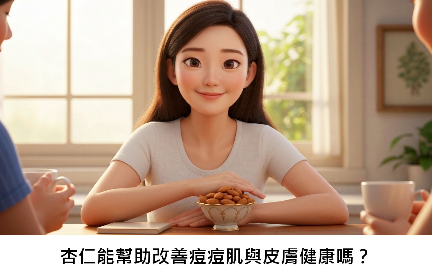 杏仁能幫助改善痘痘肌與皮膚健康嗎？