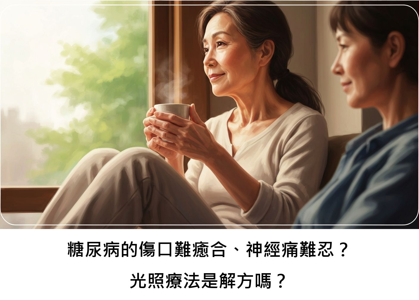 糖尿病的傷口難癒合、神經痛難忍？光照療法是解方嗎？