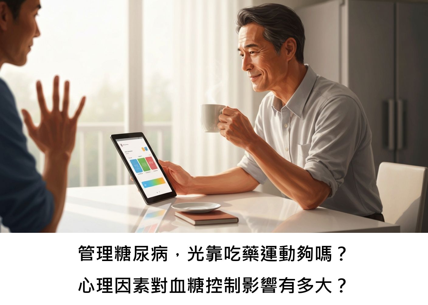 管理糖尿病，光靠吃藥運動夠嗎？心理因素對血糖控制影響有多大？