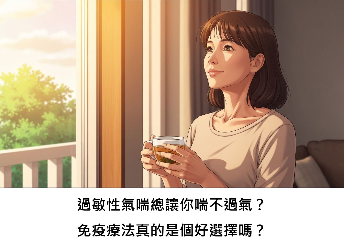 過敏性氣喘總讓你喘不過氣？免疫療法真的是個好選擇嗎？