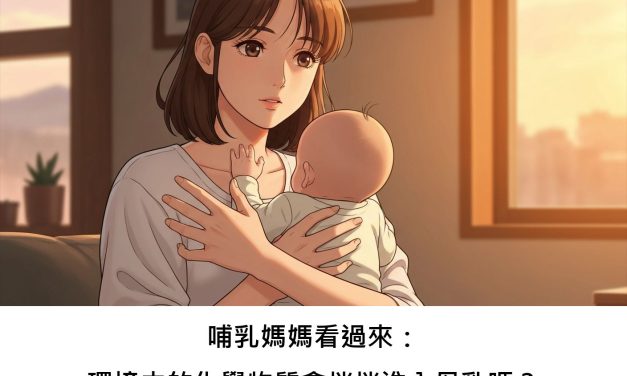 哺乳媽媽看過來：環境中的化學物質會悄悄進入母乳嗎？