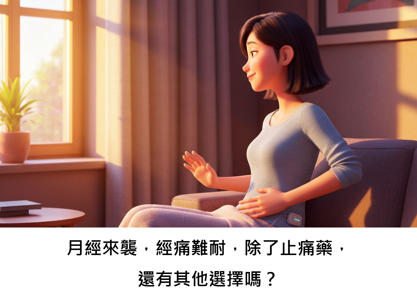 月經來襲，經痛難耐，除了止痛藥，還有其他選擇嗎？