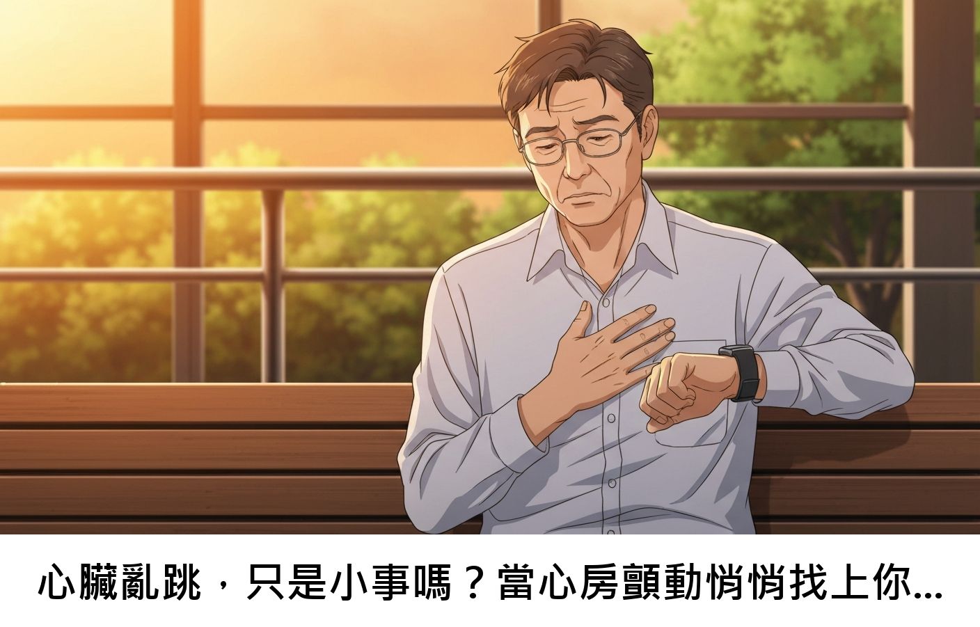心臟亂跳，只是小事嗎？當心房顫動悄悄找上你...