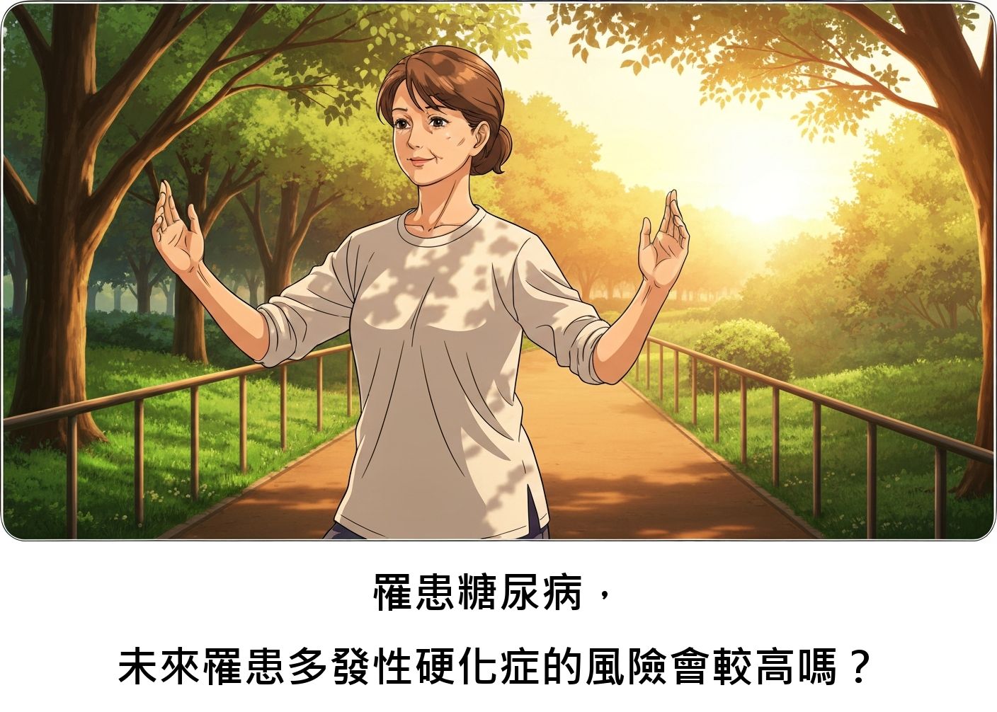 罹患糖尿病，未來罹患多發性硬化症的風險會較高嗎？