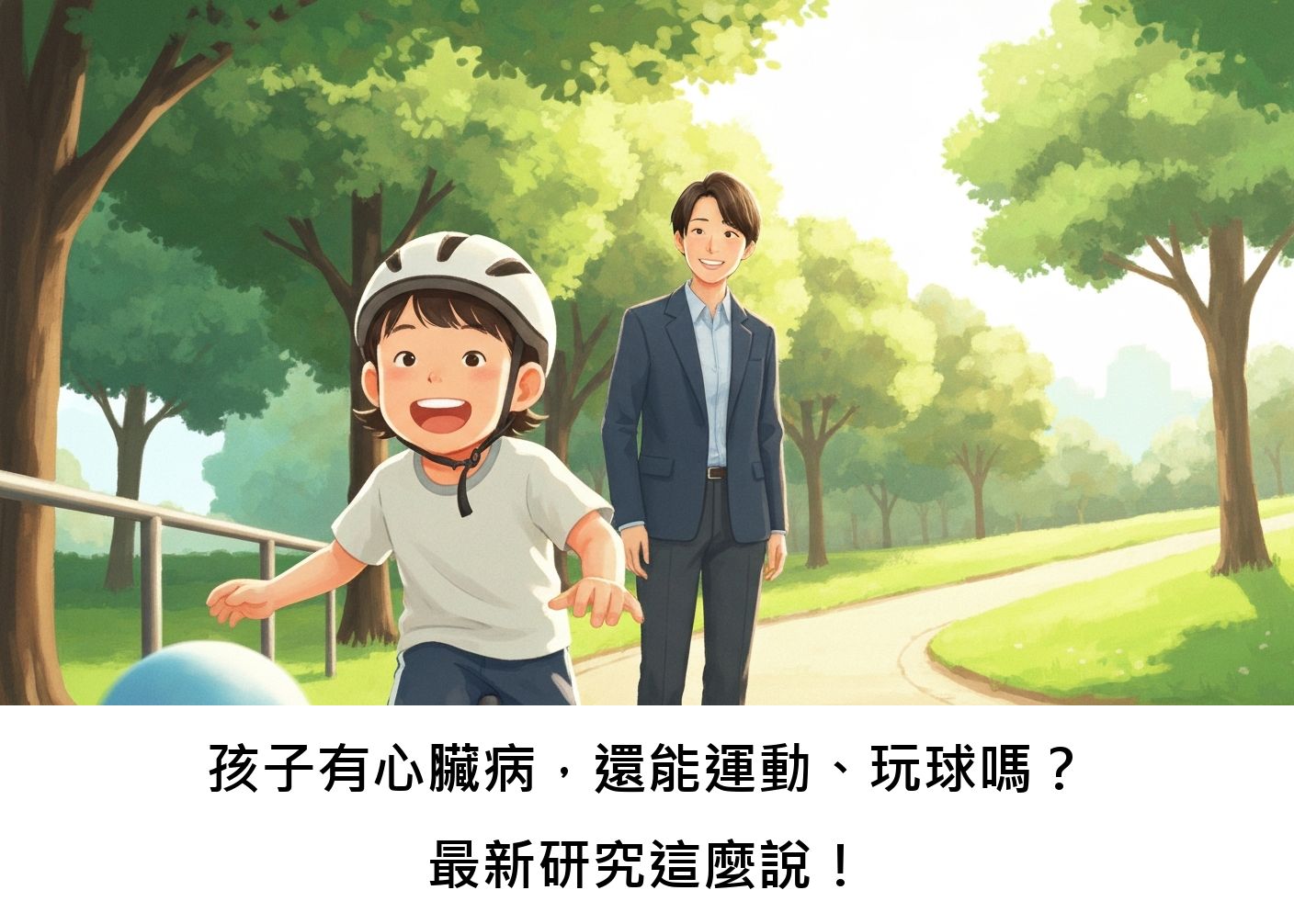 孩子有心臟病，還能運動、玩球嗎？最新研究這麼說！