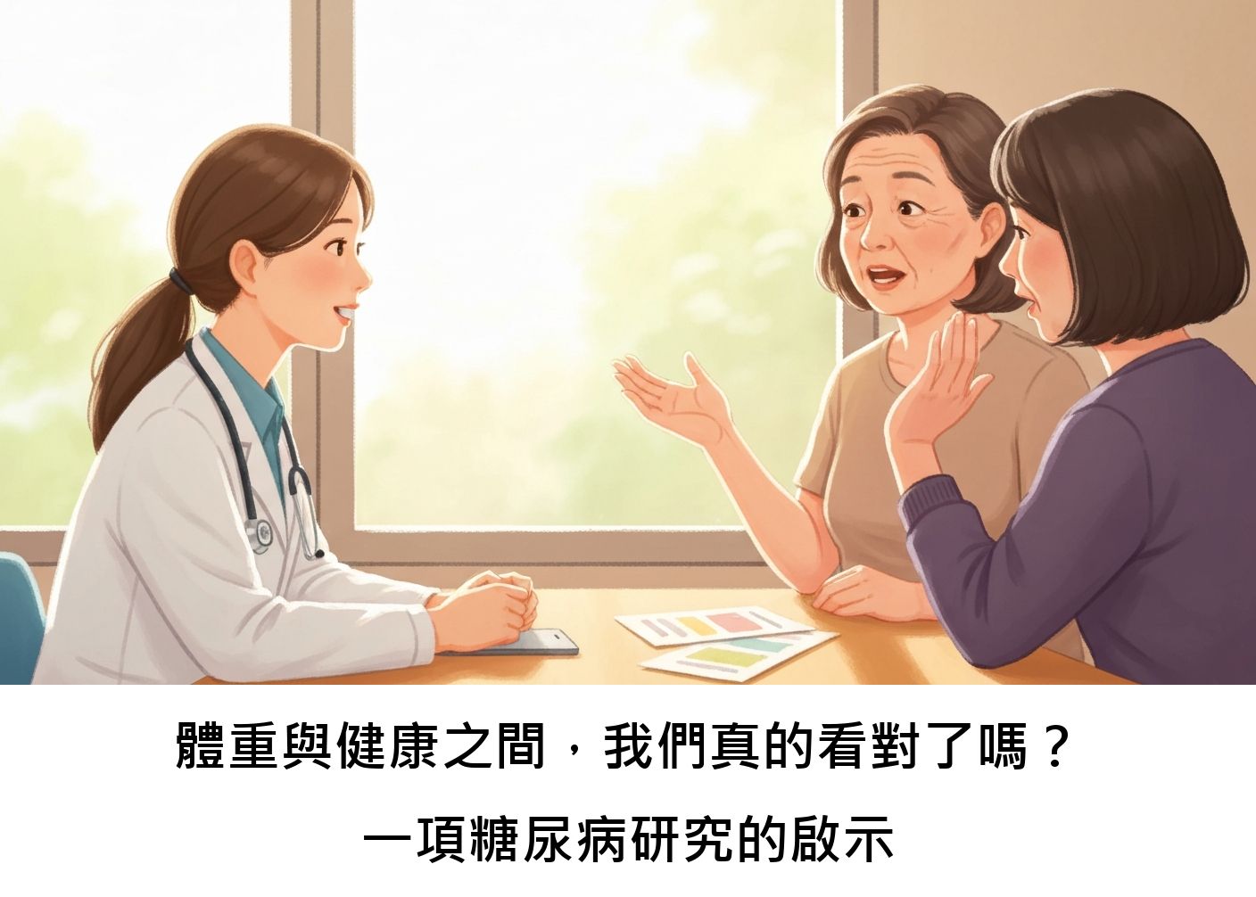 體重與健康之間，我們真的看對了嗎？一項糖尿病研究的啟示