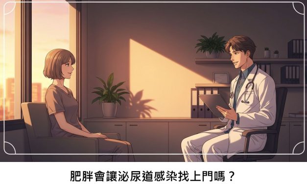 肥胖會讓泌尿道感染找上門嗎？