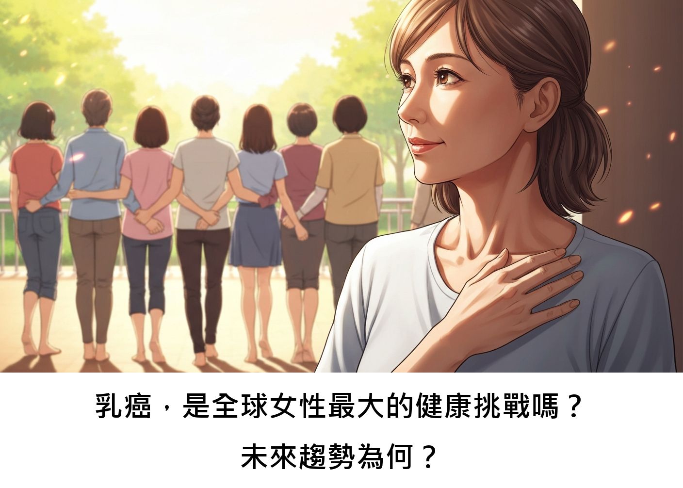 乳癌，是全球女性最大的健康挑戰嗎？未來趨勢為何？