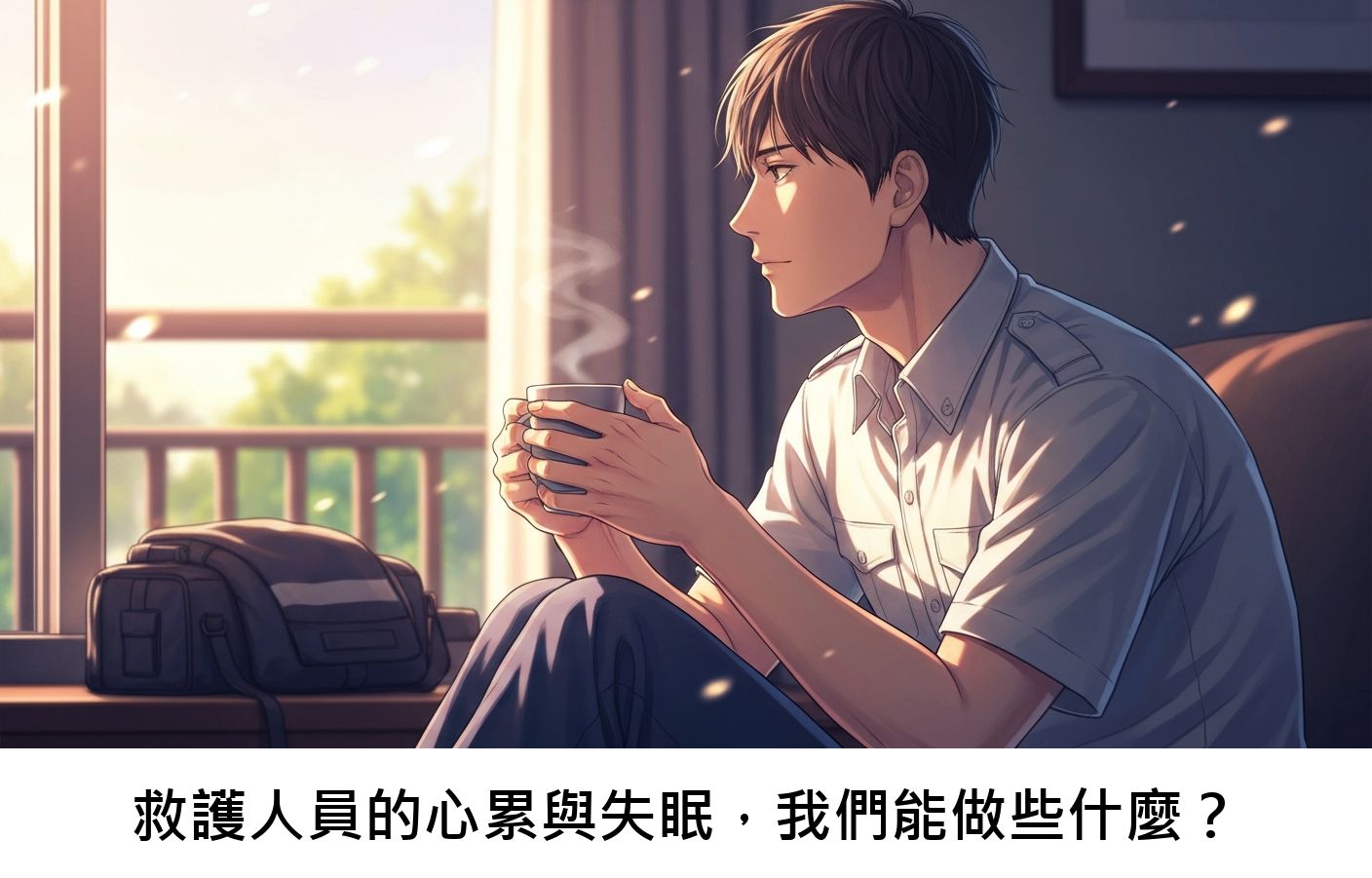 救護人員的心累與失眠，我們能做些什麼？