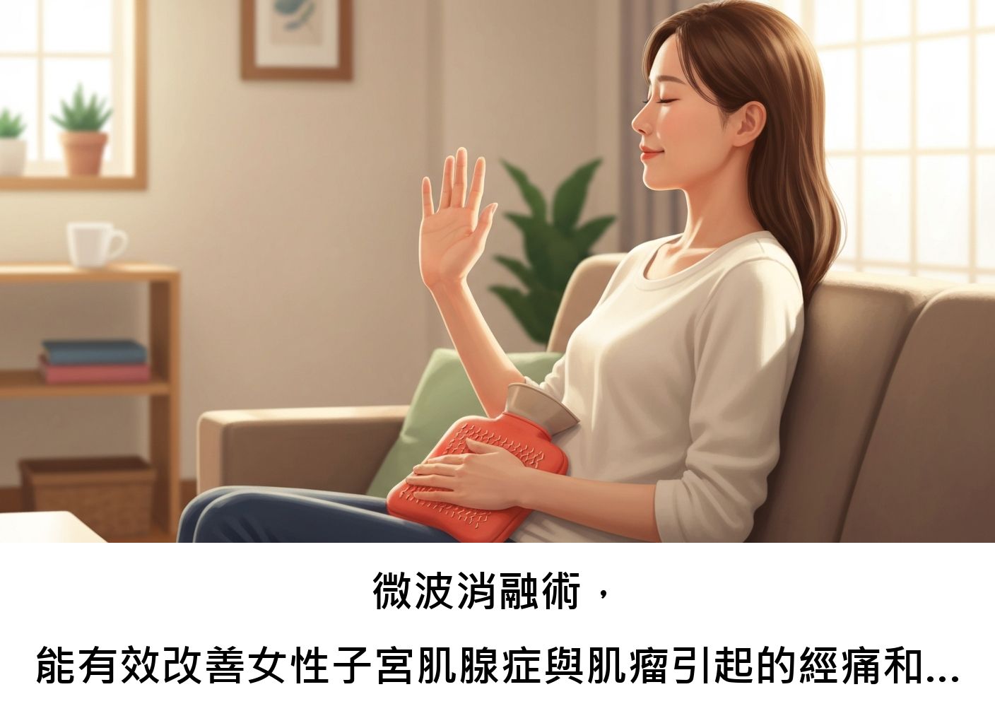 微波消融術，能有效改善女性子宮肌腺症與肌瘤引起的經痛和經血過多嗎？