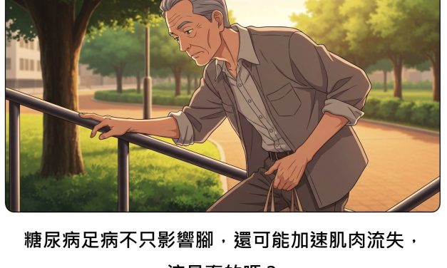 糖尿病足病不只影響腳，還可能加速肌肉流失，這是真的嗎？