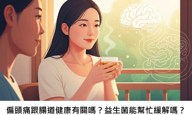 偏頭痛跟腸道健康有關嗎？益生菌能幫忙緩解嗎？