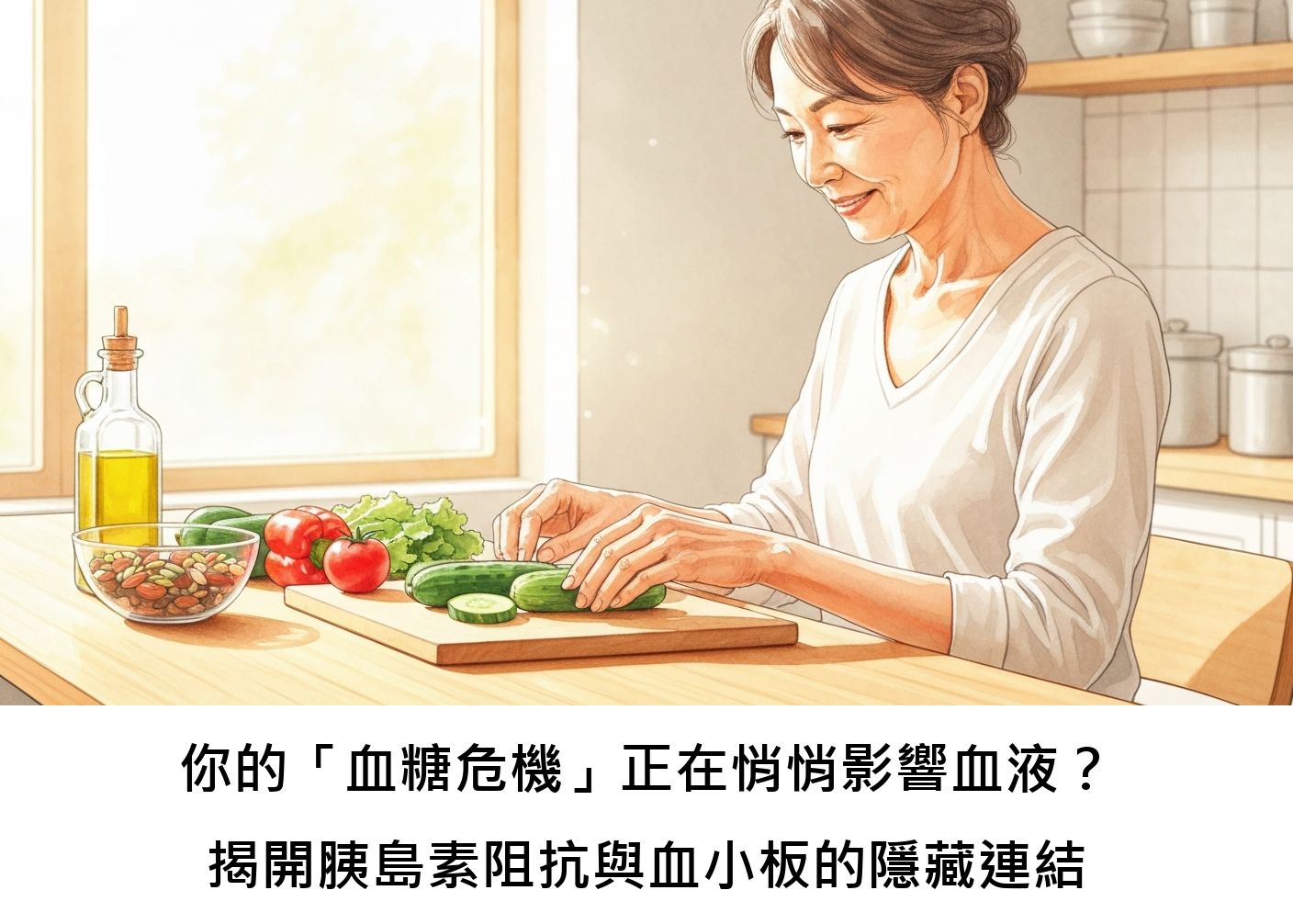 你的「血糖危機」正在悄悄影響血液？揭開胰島素阻抗與血小板的隱藏連結