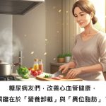 糖尿病友們，改善心血管健康，關鍵在於「營養卸載」與「異位脂肪」？