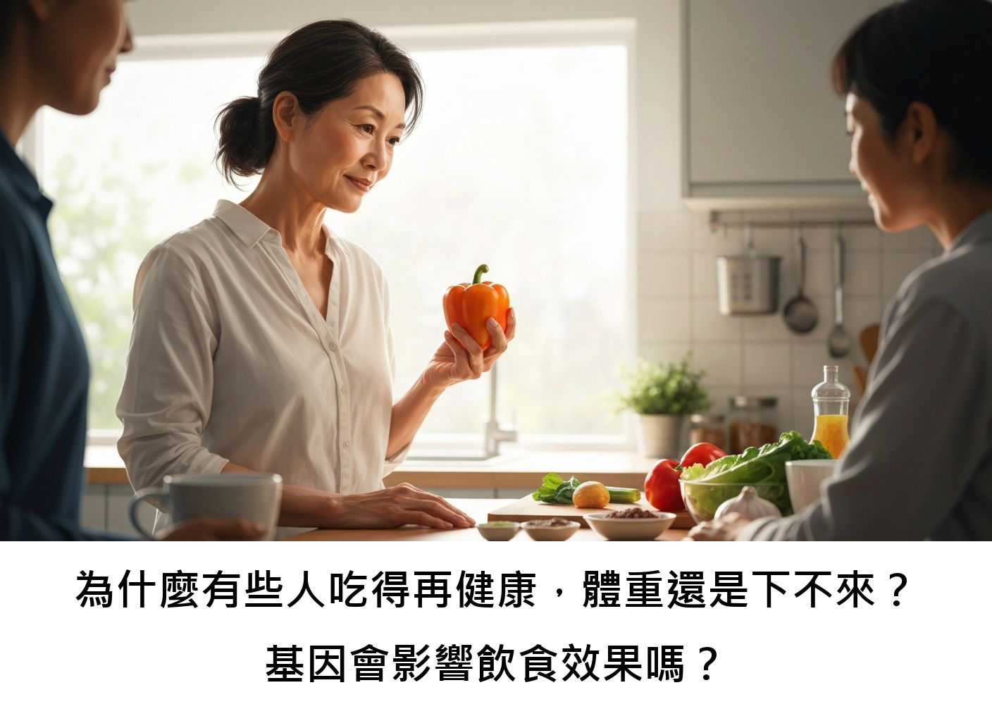 為什麼有些人吃得再健康，體重還是下不來？基因會影響飲食效果嗎？