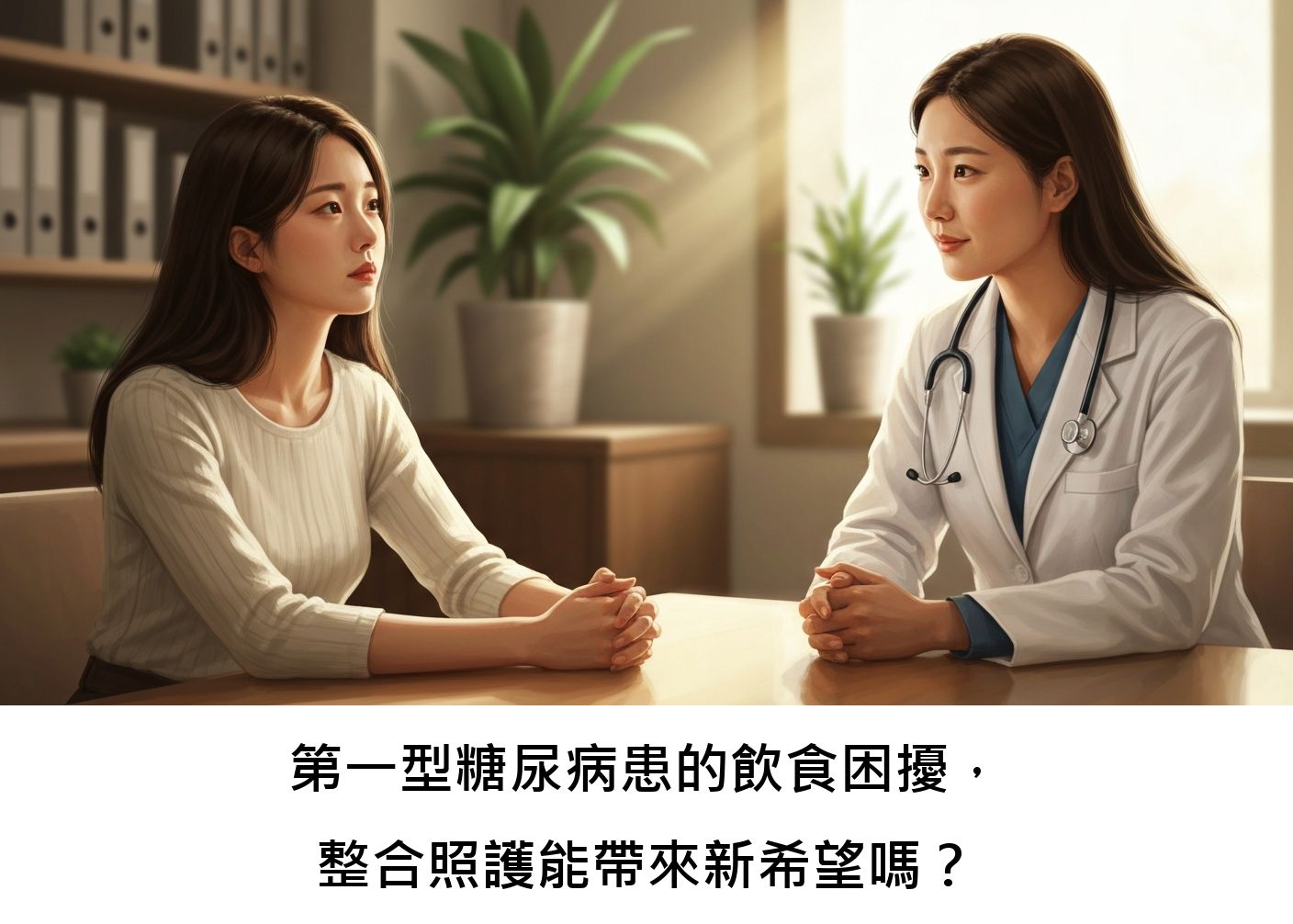 第一型糖尿病患的飲食困擾，整合照護能帶來新希望嗎？