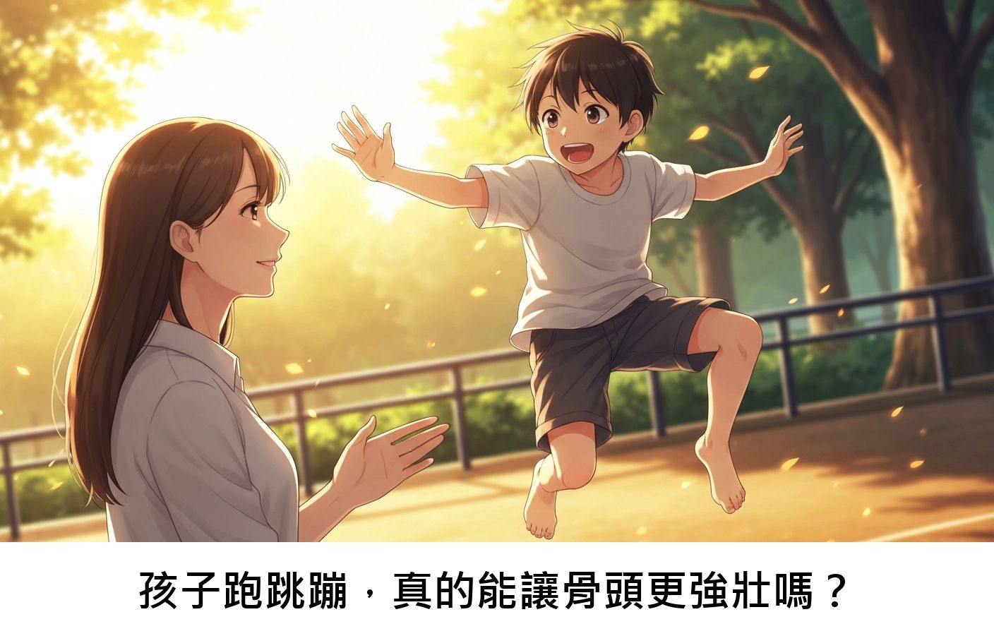 孩子跑跳蹦，真的能讓骨頭更強壯嗎？