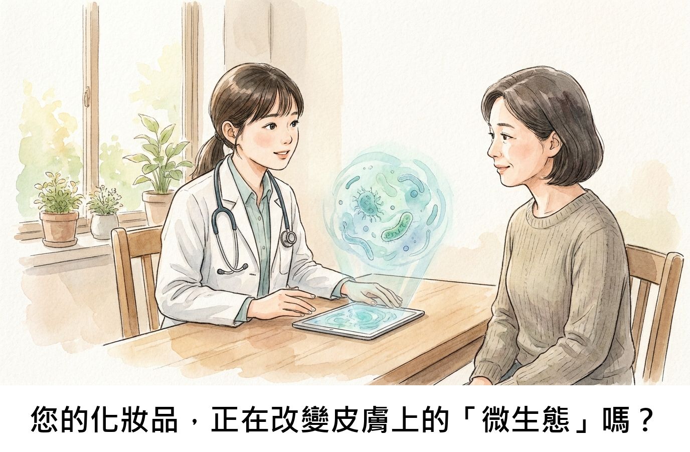 您的化妝品，正在改變皮膚上的「微生態」嗎？