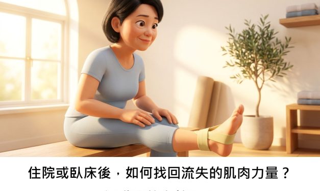 住院或臥床後，如何找回流失的肌肉力量？運動真的有效嗎？