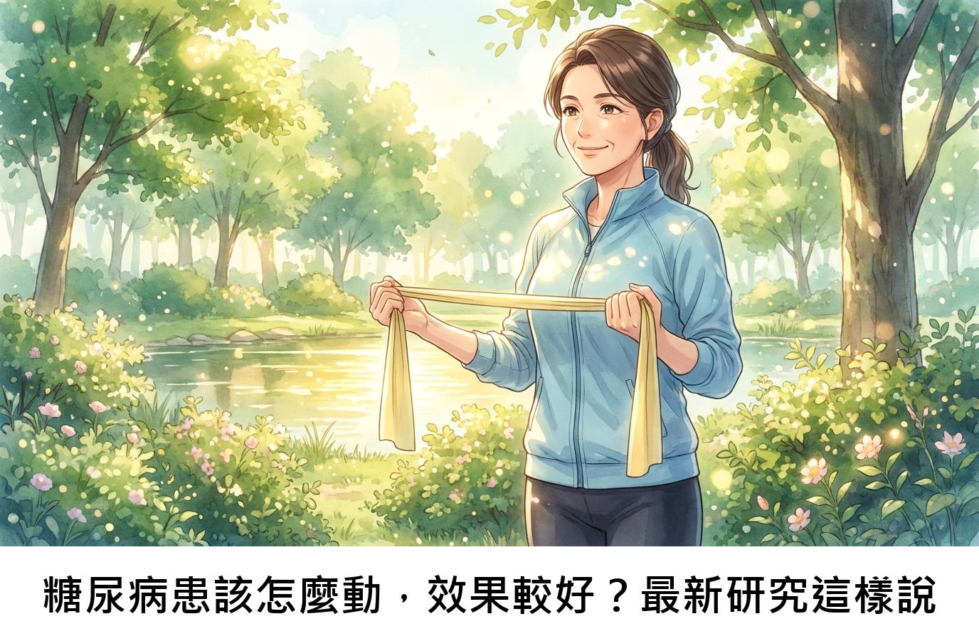 糖尿病患該怎麼動，效果較好？最新研究這樣說