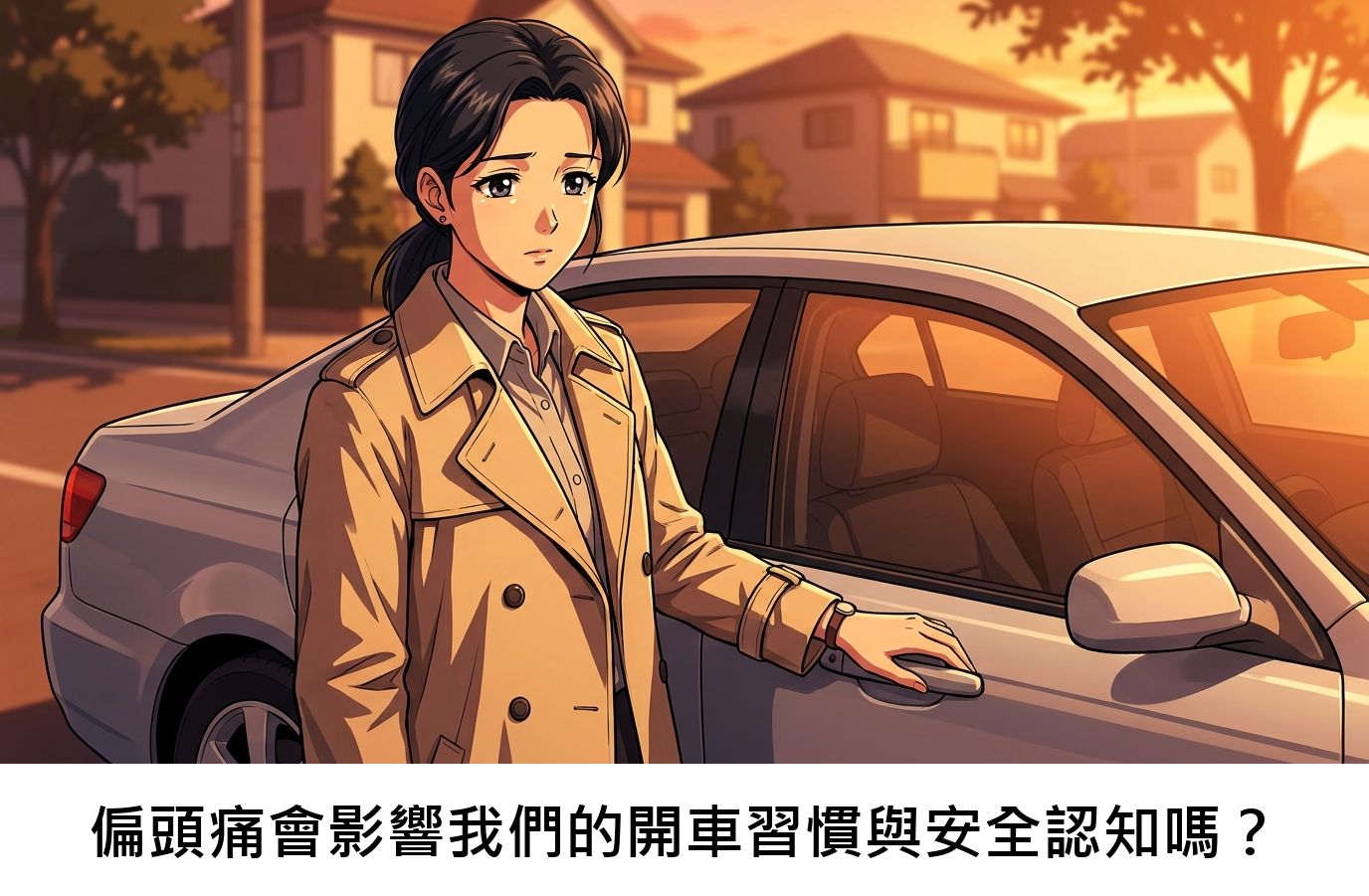 偏頭痛會影響我們的開車習慣與安全認知嗎？