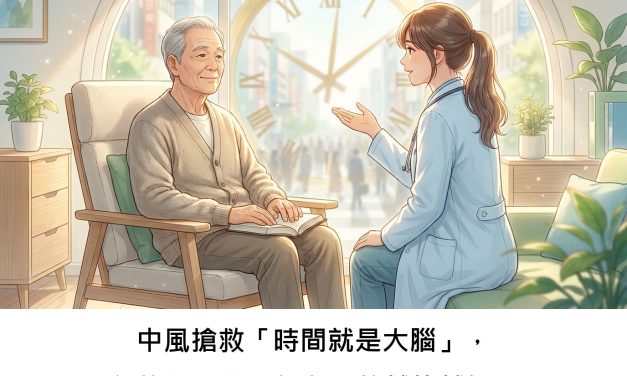 中風搶救「時間就是大腦」，但施打血栓溶解劑真的越快越好，甚至越晚都有效嗎？