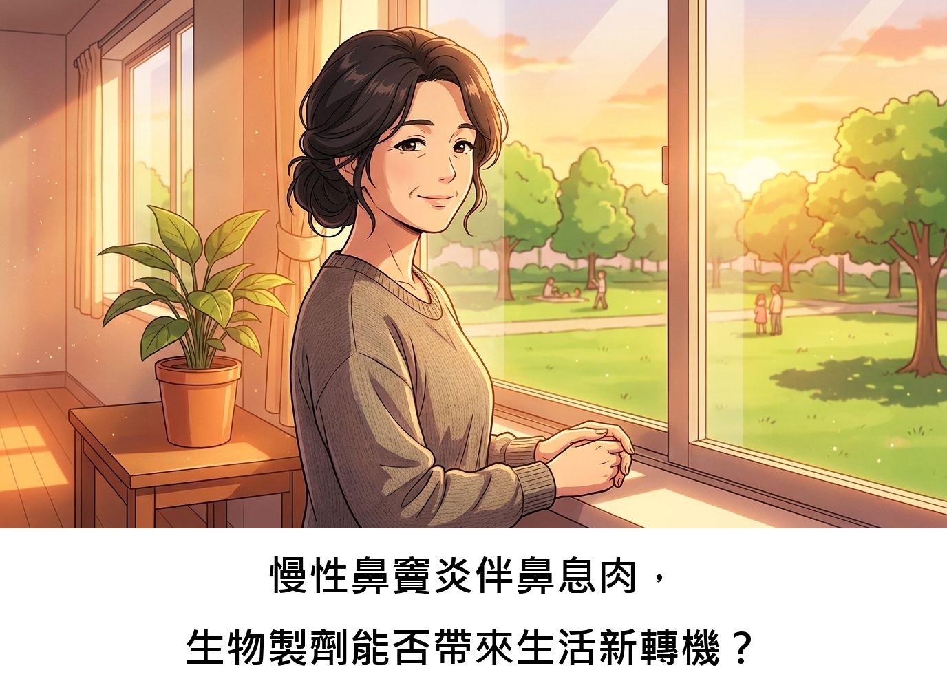 慢性鼻竇炎伴鼻息肉，生物製劑能否帶來生活新轉機？