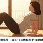 運動減掉小腹，真的只是燃燒脂肪這麼簡單嗎？