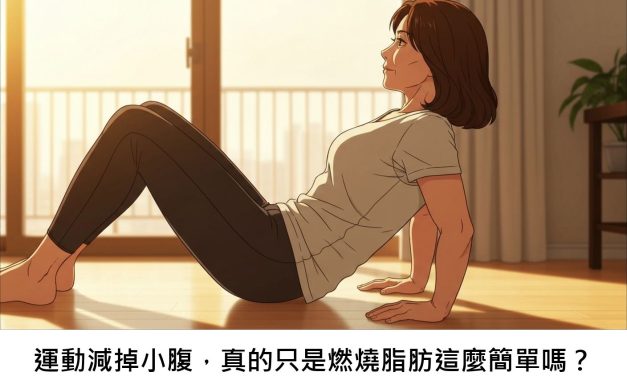 運動減掉小腹，真的只是燃燒脂肪這麼簡單嗎？