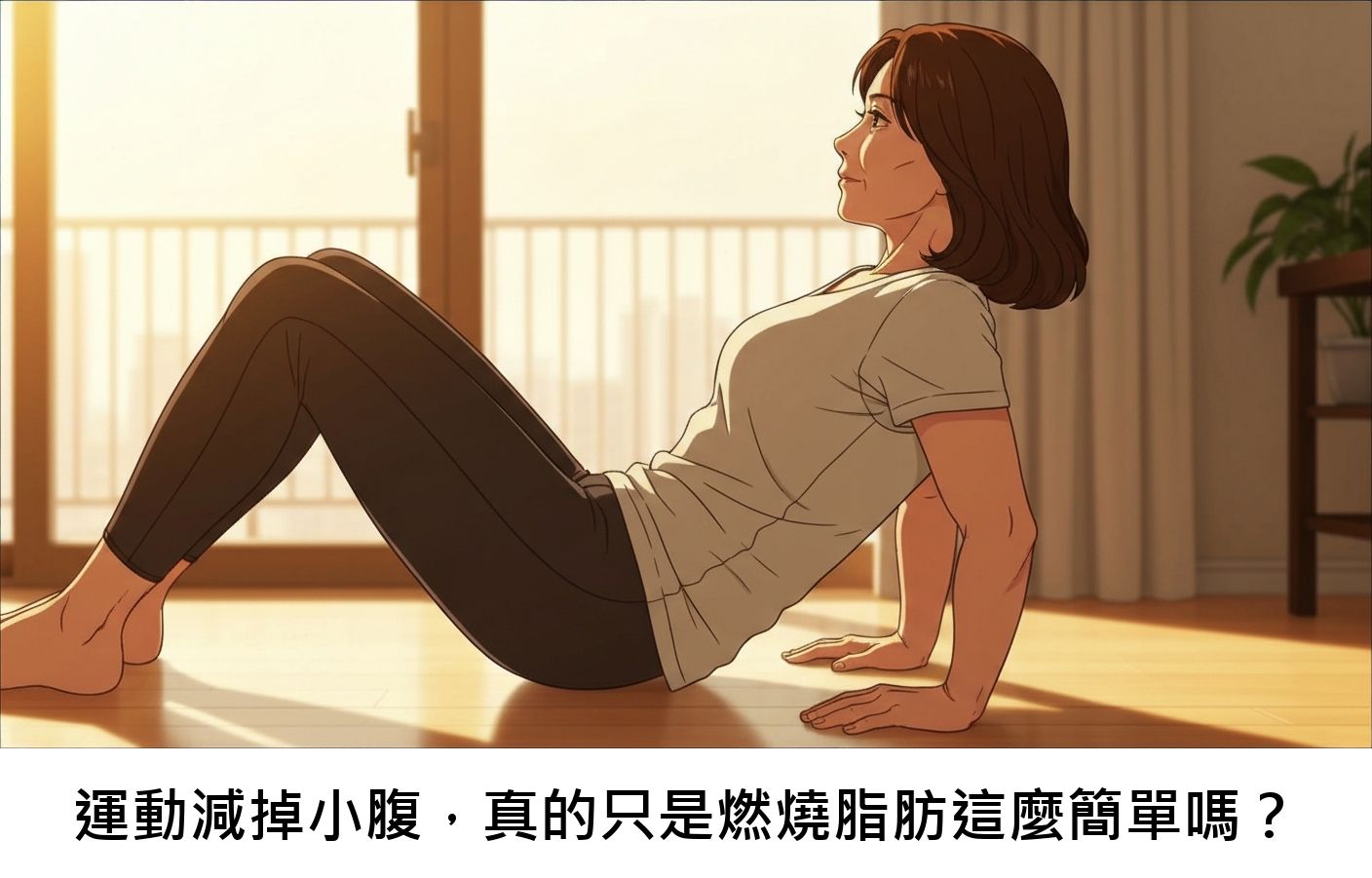 運動減掉小腹，真的只是燃燒脂肪這麼簡單嗎？