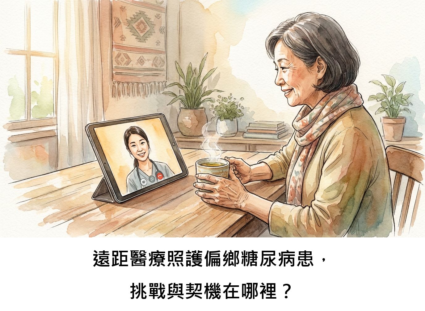 遠距醫療照護偏鄉糖尿病患，挑戰與契機在哪裡？