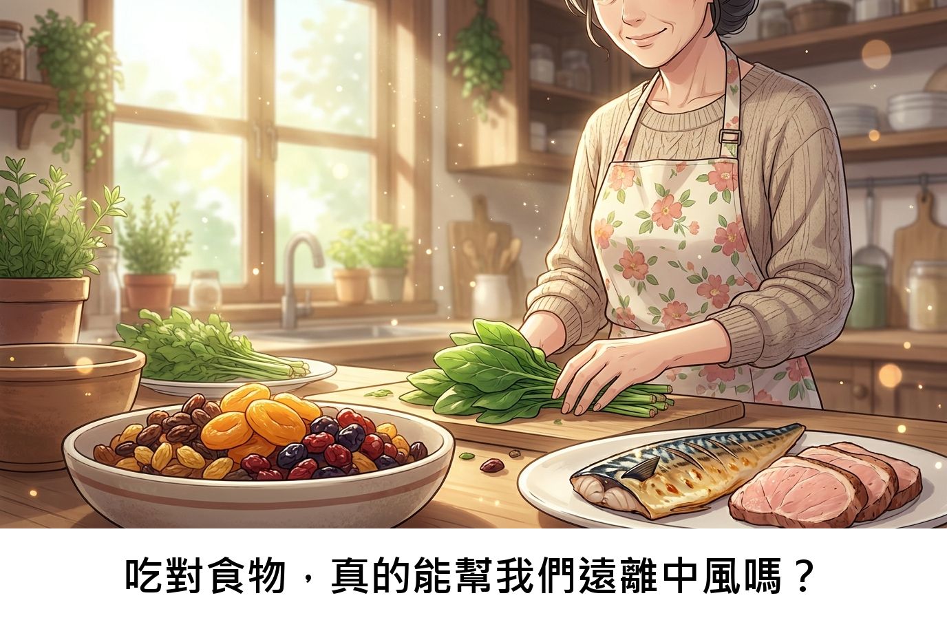 吃對食物，真的能幫我們遠離中風嗎？