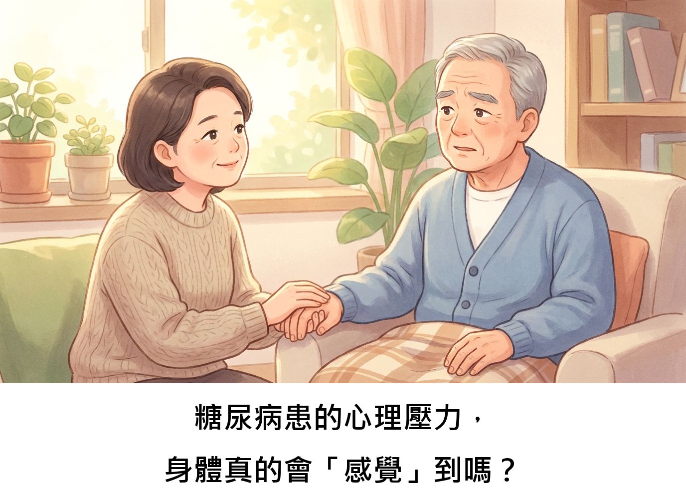 糖尿病患的心理壓力，身體真的會「感覺」到嗎？