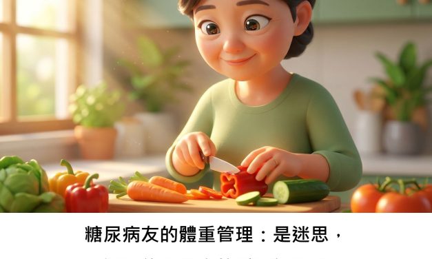 糖尿病友的體重管理：是迷思，還是攸關性命的重要課題？