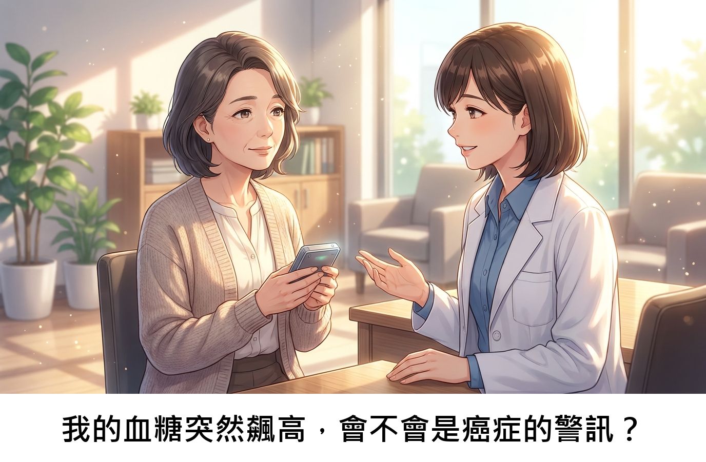 我的血糖突然飆高，會不會是癌症的警訊？